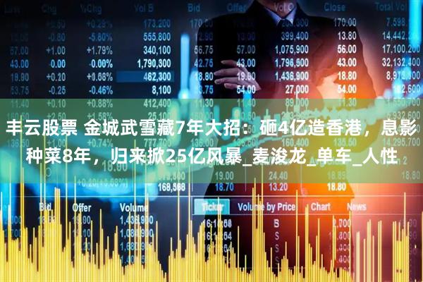 丰云股票 金城武雪藏7年大招：砸4亿造香港，息影种菜8年，归来掀25亿风暴_麦浚龙_单车_人性