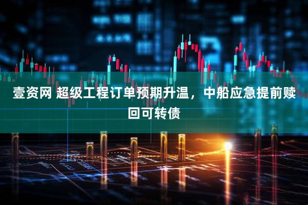 壹资网 超级工程订单预期升温，中船应急提前赎回可转债
