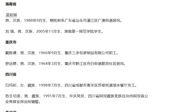 星速优配 中央政法委发布见义勇为勇士榜 四川有两人上榜