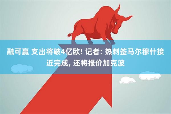 融可赢 支出将破4亿欧! 记者: 热刺签马尔穆什接近完成, 还将报价加克波